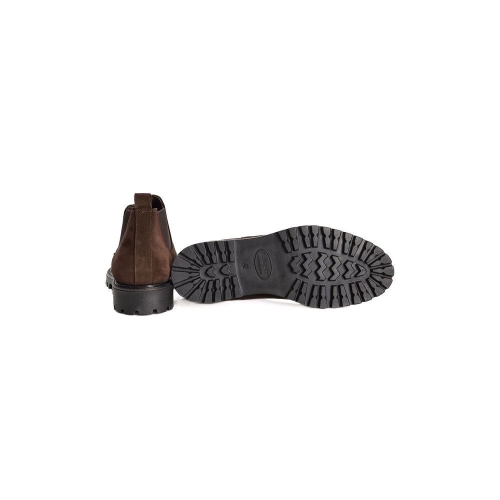 Roberto Pepe Luxury Stiefel aus braunem Kalbsleder