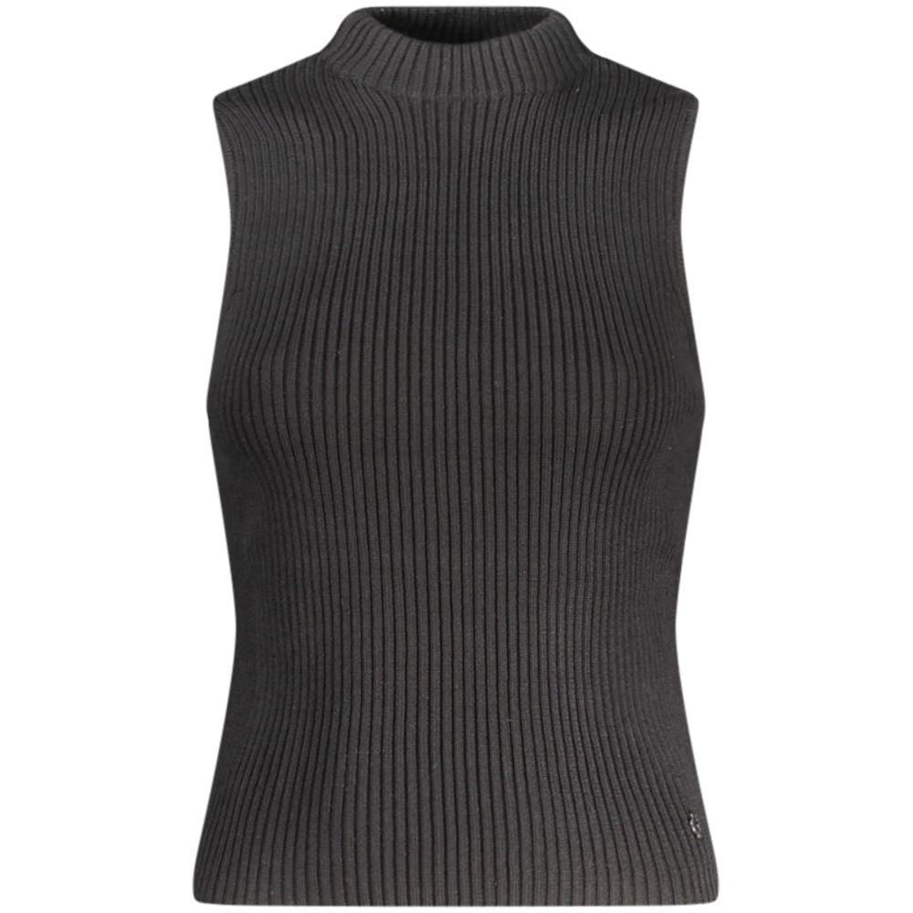 Guess Jeans Schwarzes Baumwoll-Tank-Top