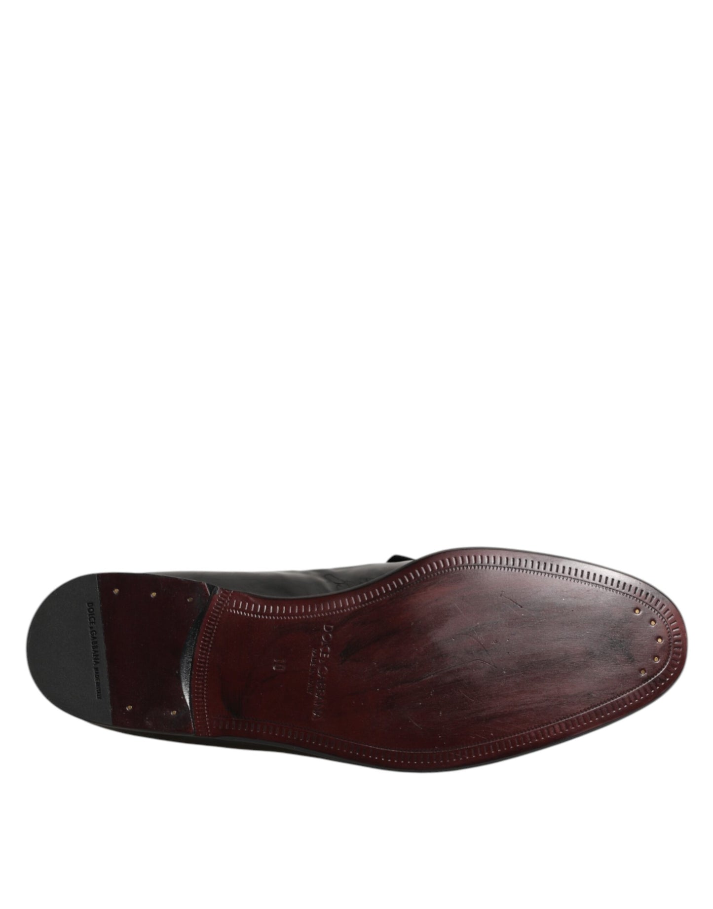 Dolce & Gabbana Leder Loafer Männer Formal Dress Schuhe