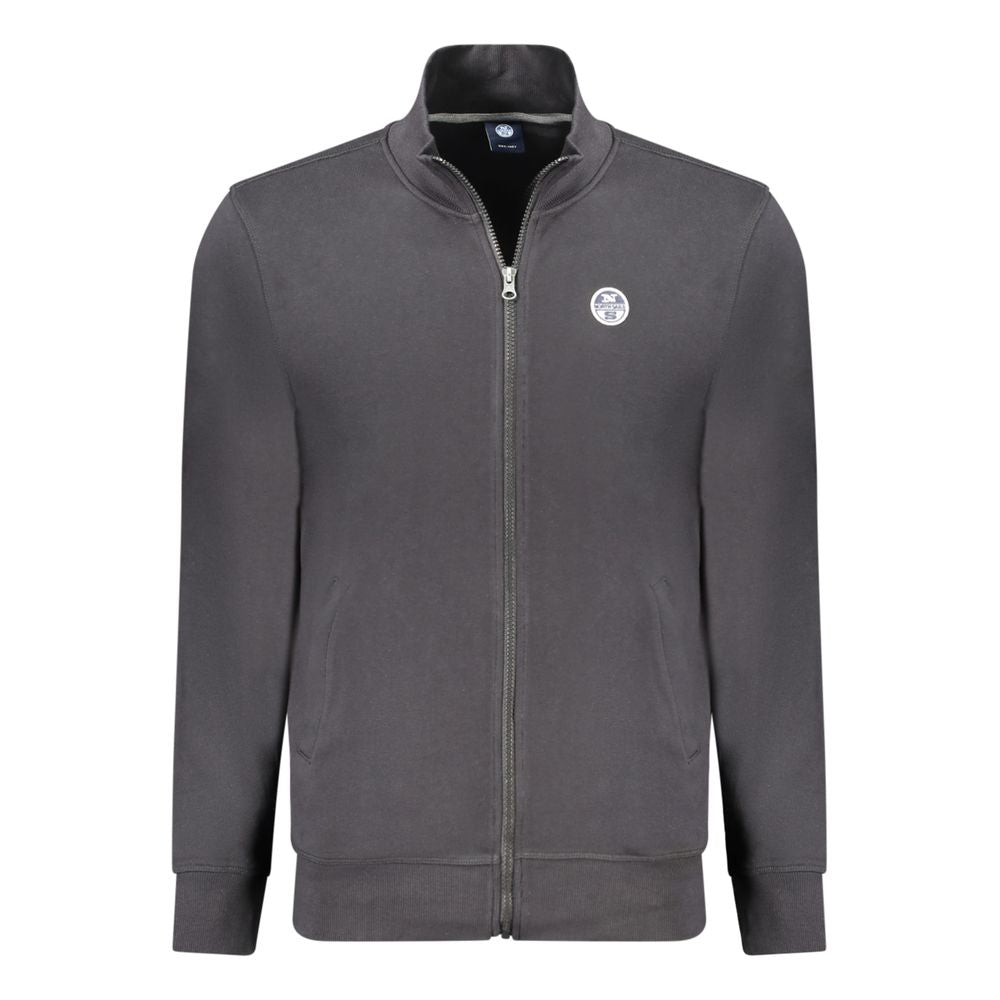 North Sails Schwarzes Baumwoll-Sweatshirt