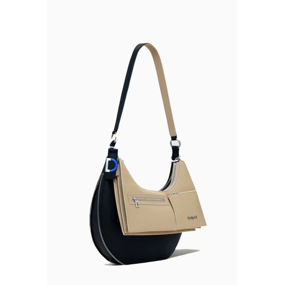 Desigual Schwarz Polyethylen Frauen Handtasche