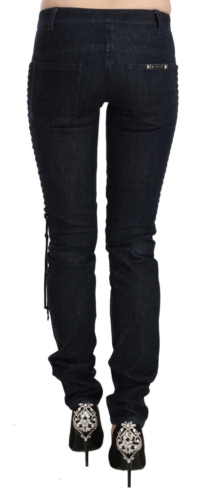 Just Cavalli Elegant low-waist skinny pants