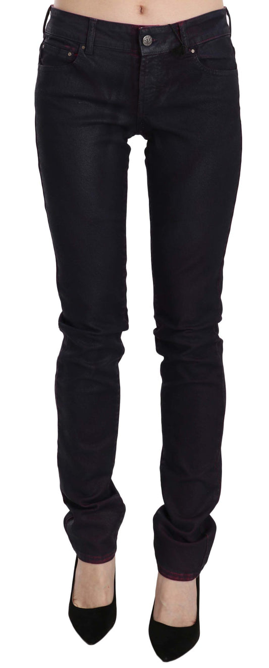 Just Cavalli Chic black skinny denim with low waist