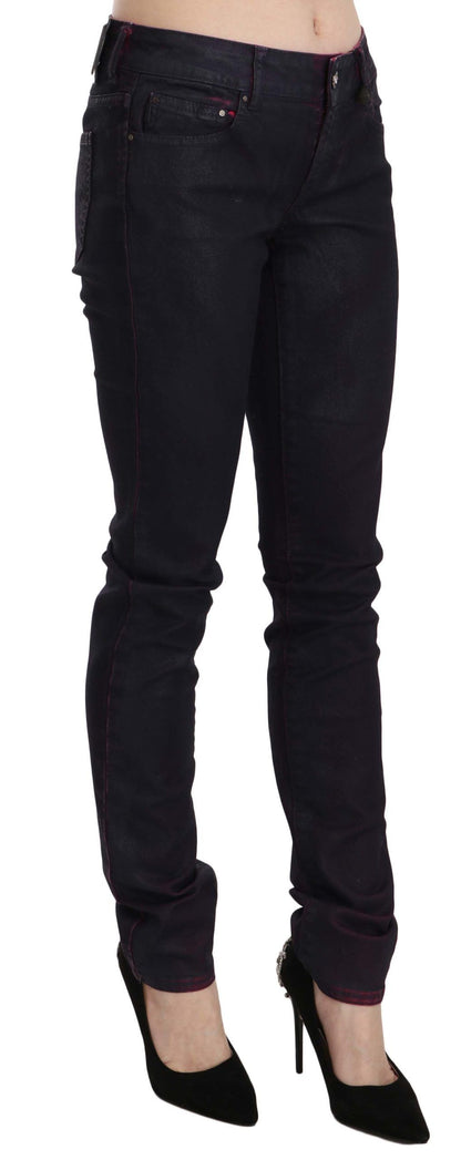 Just Cavalli Chic black skinny denim with low waist
