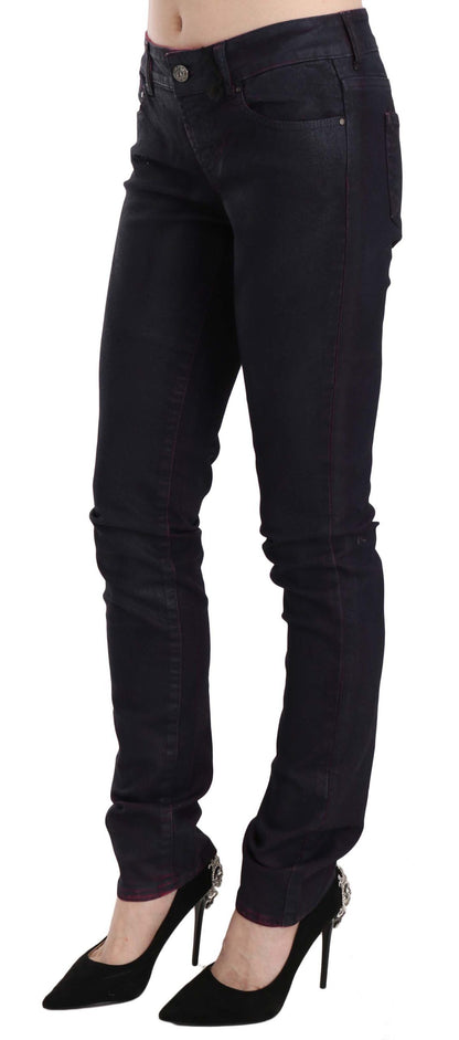 Just Cavalli Chic black skinny denim with low waist