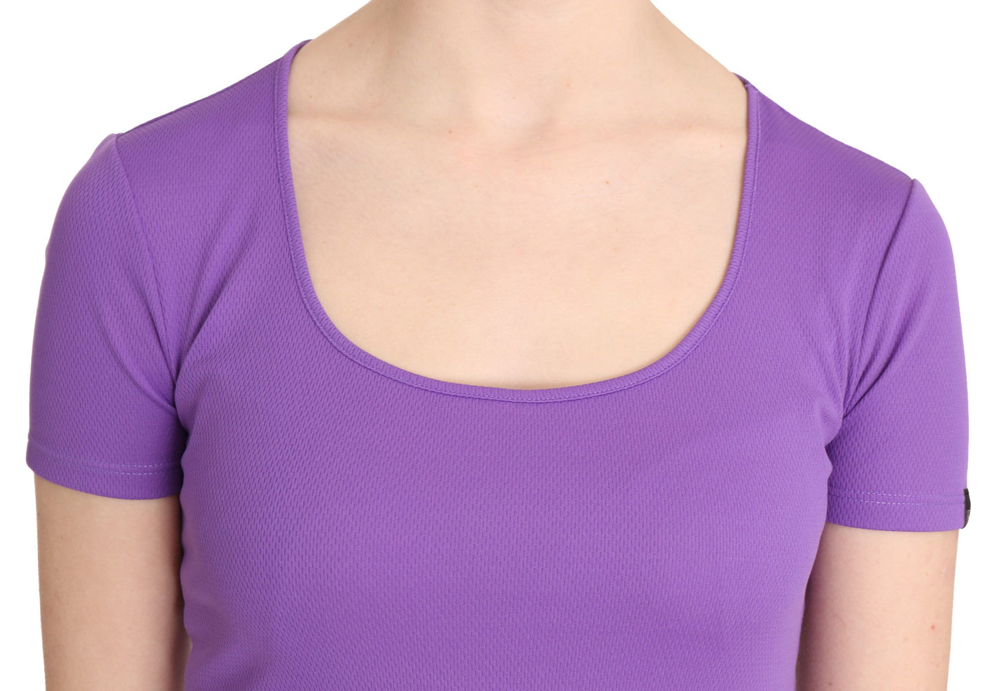 GF Ferre Lila 100% Polyester Kurzarm Top Bluse