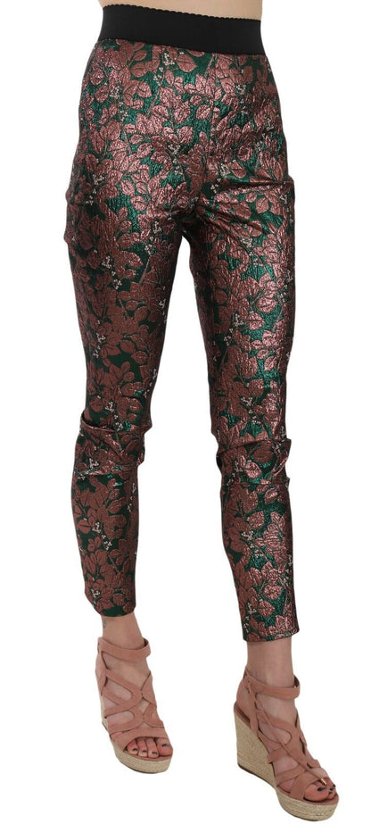 Dolce &amp; Gabbana Elegant multicolor designer trousers