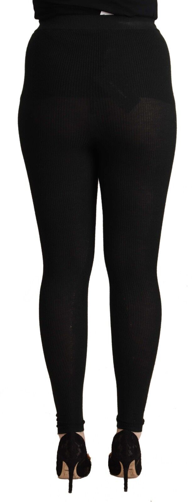 Dolce &amp; Gabbana Elegant high-waisted tights in cashmere and silk
