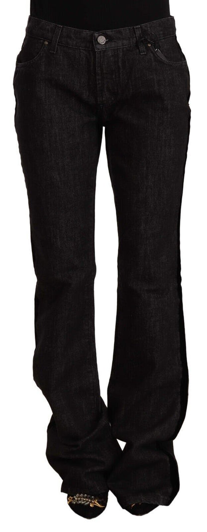 GF Ferre Slim Mid Waist Bootcut Designer Jeans