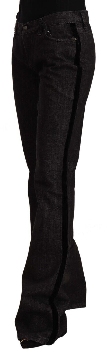 GF Ferre Slim Mid Waist Bootcut Designer Jeans