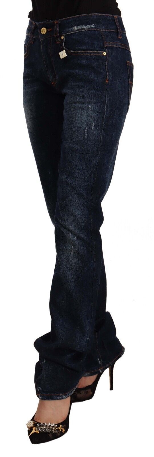 GF Ferre Chic mid-waist straight fit jeans