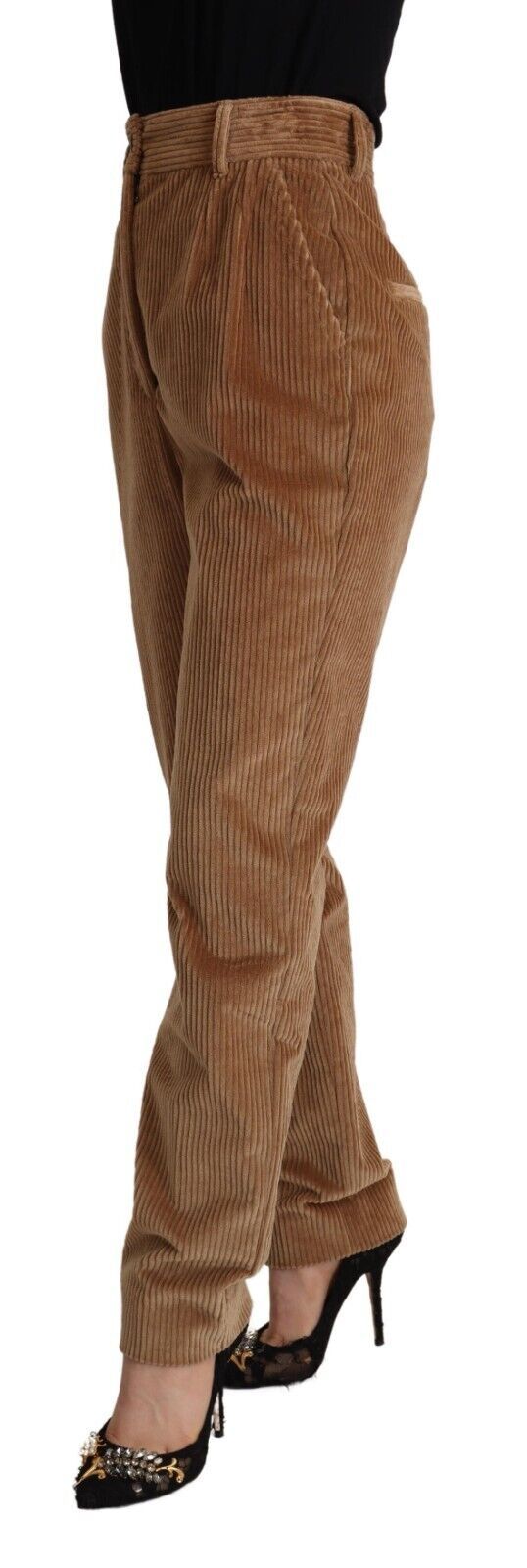 Dolce &amp; Gabbana Chic high-waisted corduroy skinny pants