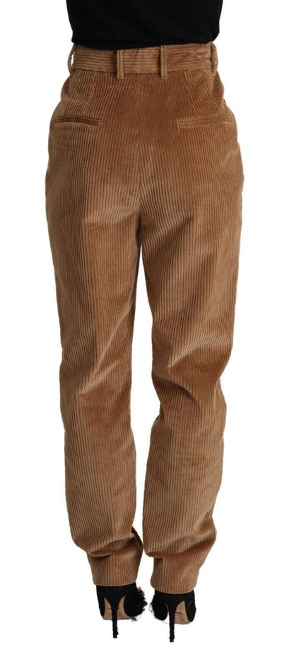 Dolce &amp; Gabbana Chic high-waisted corduroy skinny pants