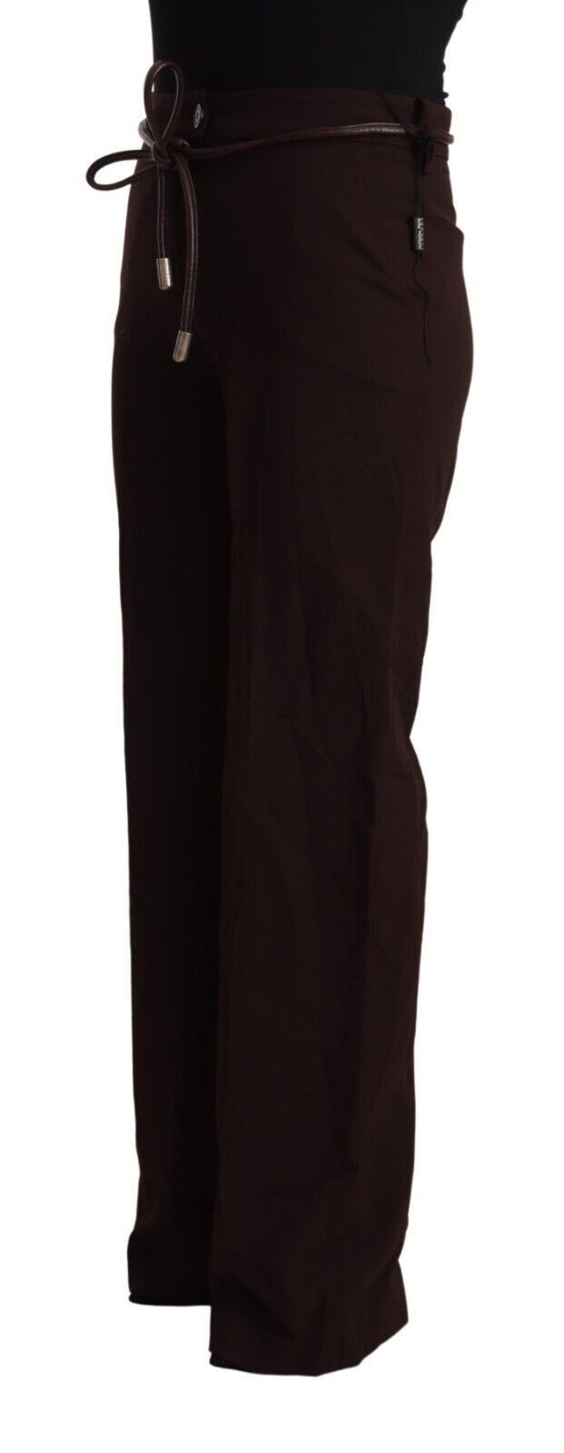 Patrizia Pepe Elegant straight formal trousers with high waist