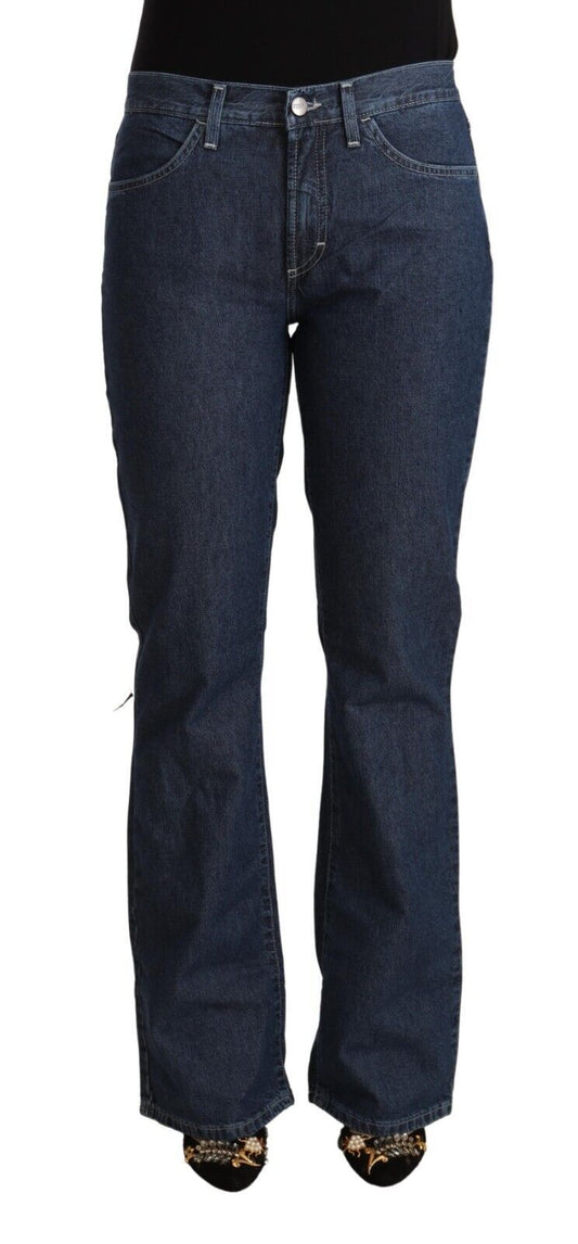 GF Ferre Elegant cotton flared jeans