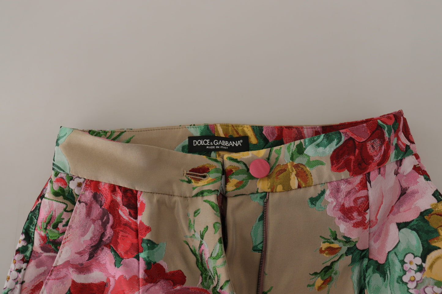 Dolce &amp; Gabbana Floral Dress with High Waist Pants