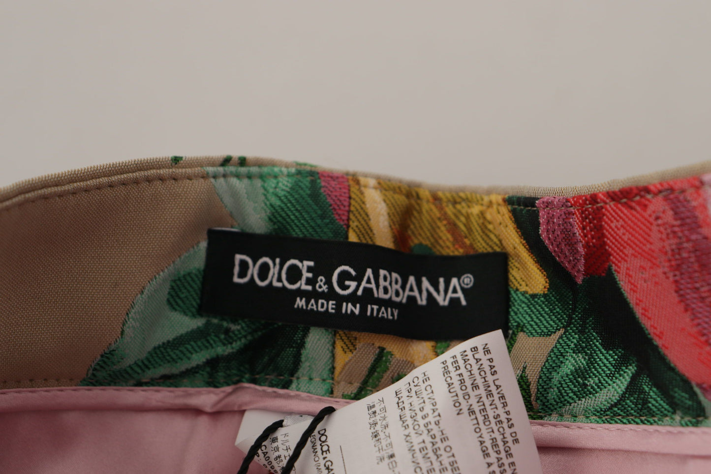 Dolce &amp; Gabbana Floral Dress with High Waist Pants