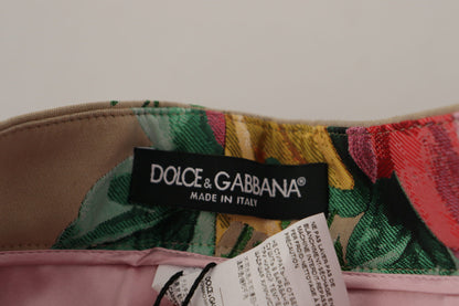 Dolce &amp; Gabbana Floral Dress with High Waist Pants