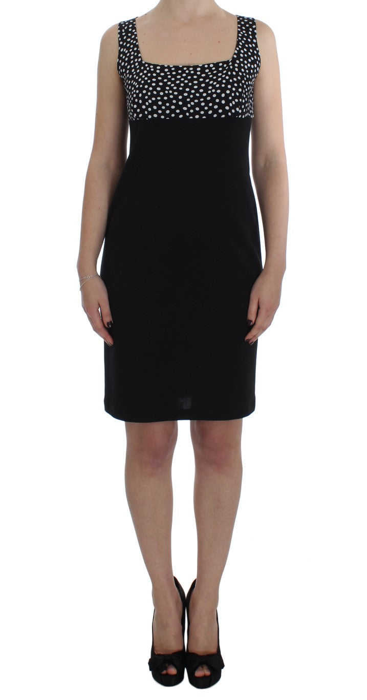 BENCIVENGA Schwarzes Stretch-Etuikleid &amp
