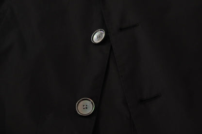 Dolce & Gabbana Schwarzer einreihiger TAORMINA-Blazer