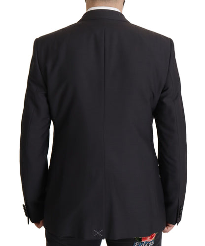 Dolce & Gabbana Dunkelblauer einreihiger MARTINI Blazer
