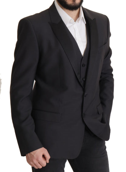 Dolce & Gabbana Dunkelblauer einreihiger MARTINI Blazer