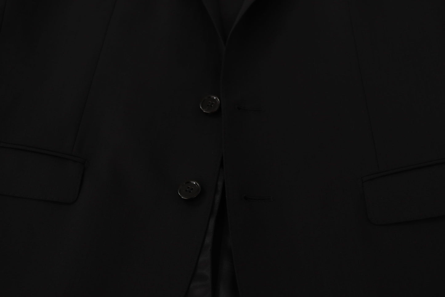 Dolce & Gabbana Schwarze einreihige Jacke MARTINI Blazer