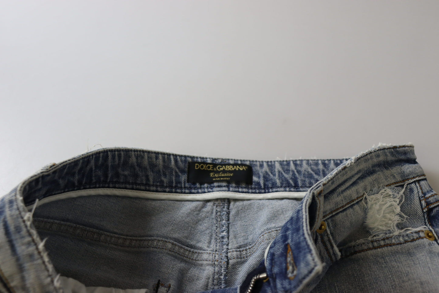 Dolce &amp; Gabbana Elegant skinny fit denim for sophisticated style