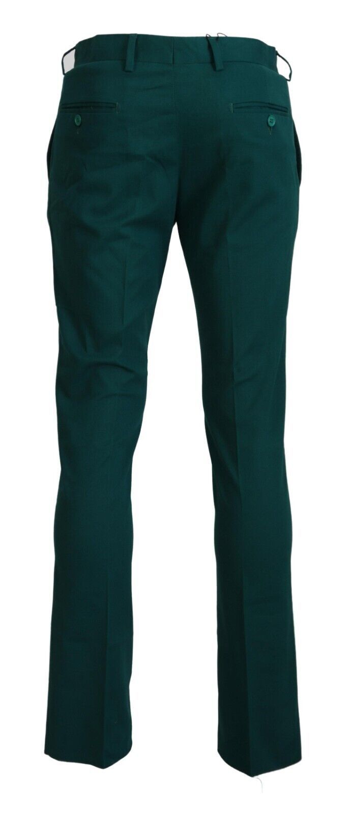 BENCIVENGA Grün Gerade Passform Männer Formelle Hosen Hosen