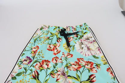 Dolce &amp; Gabbana Elegant multicolor viscose trousers