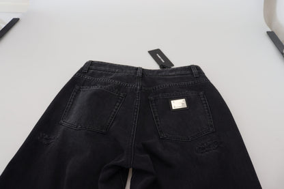 Dolce &amp; Gabbana Chic black denim pants - upgrade your wardrobe