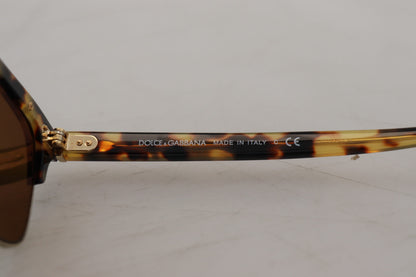 Dolce & Gabbana Goldbraun Azetat Havanna DG430A Sonnenbrille