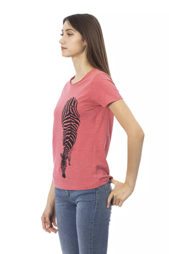 Trussardi Action Multicolor Baumwolle Frauen T-Shirt