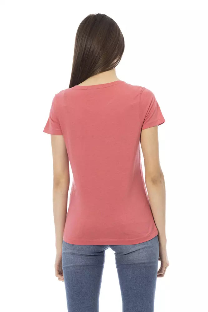 Trussardi Action Multicolor Baumwolle Frauen T-Shirt