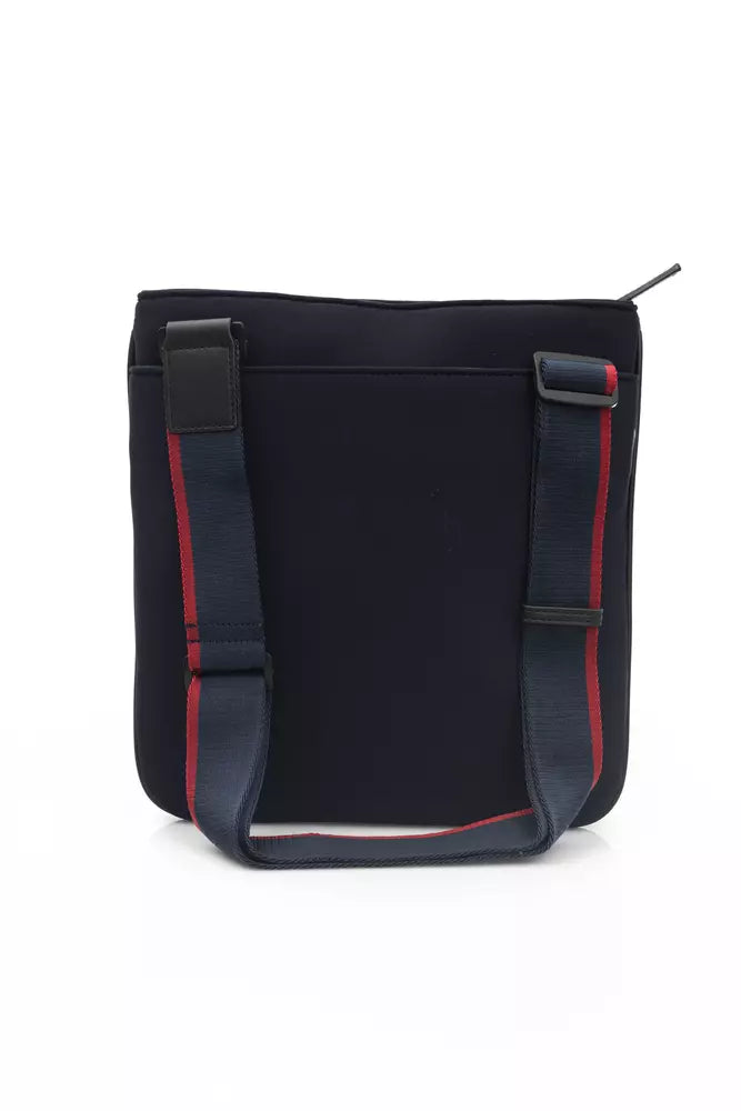 Cerruti 1881 Blaue Polyester Männer Messenger Bag