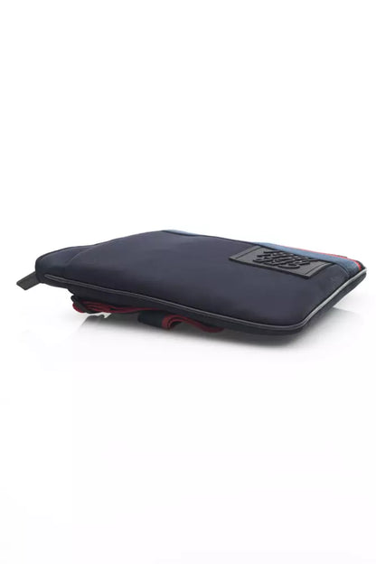 Cerruti 1881 Blaue Polyester Männer Messenger Bag