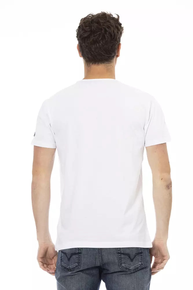 Trussardi Action White Cotton Men's T-Shirt