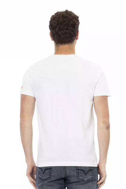 Trussardi Action White Cotton Men's T-Shirt
