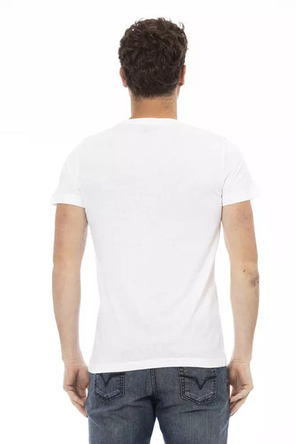 Trussardi Action White Cotton Men's T-Shirt
