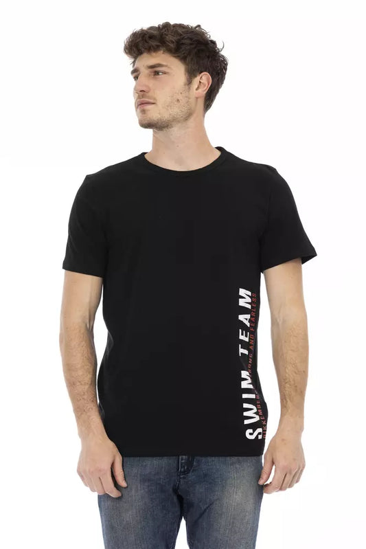 Bikkembergs Schwarzes Baumwolle Männer T-Shirt