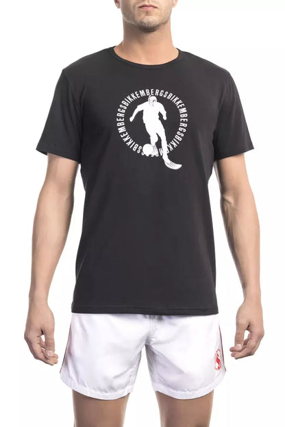 Bikkembergs Black Cotton Men's T-Shirt