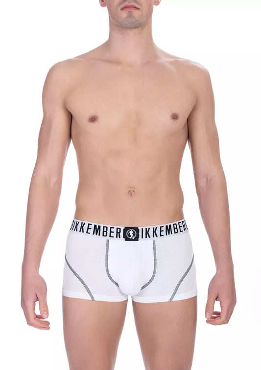 Bikkembergs Weiß Baumwolle Männer Unterwäsche Pack