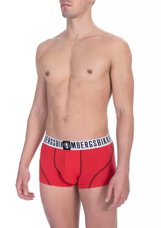 Bikkembergs Rote Baumwolle Männer Trunk