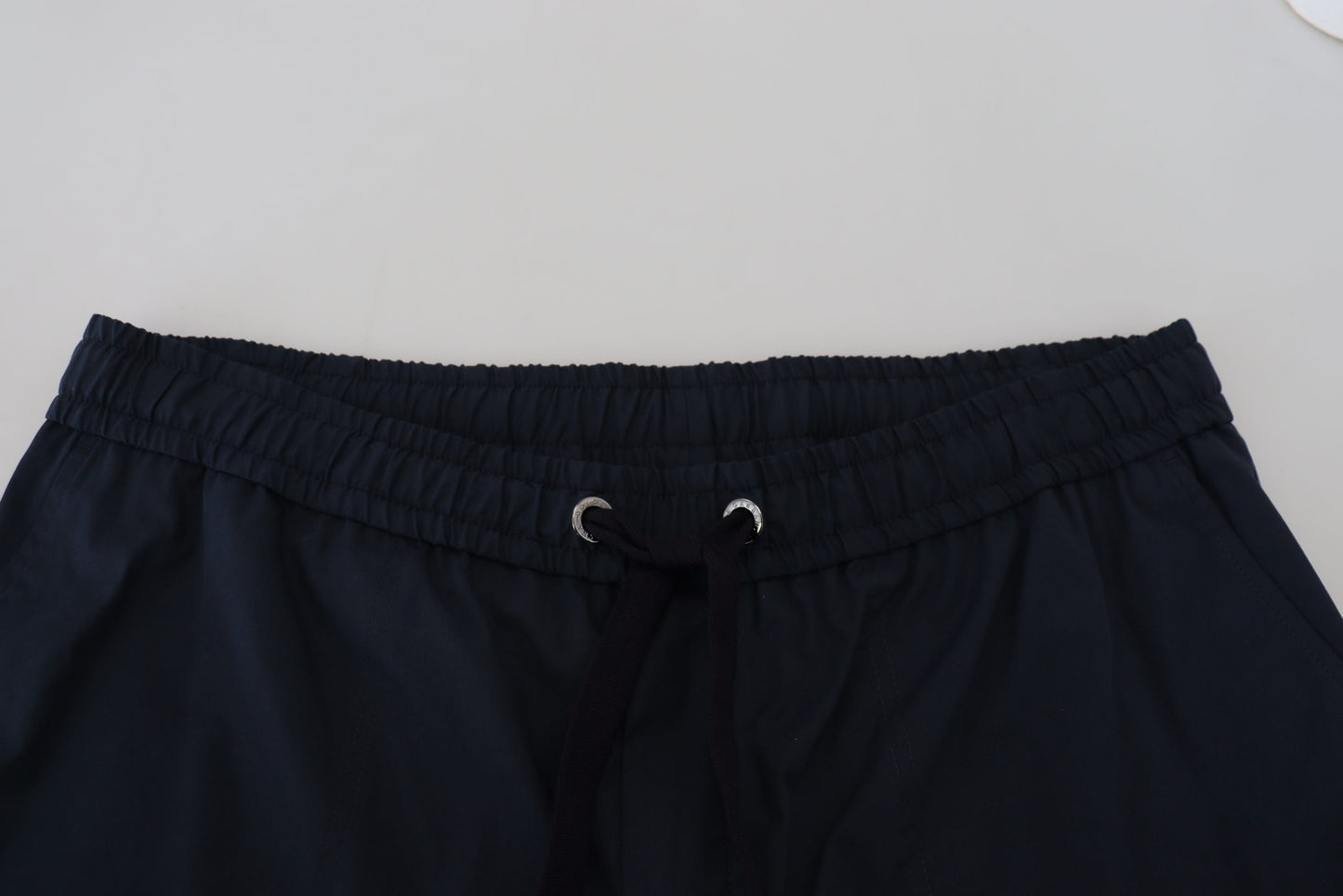 Dolce & Gabbana Blaue Bermudas mit mittlerer Taille Freizeitshorts