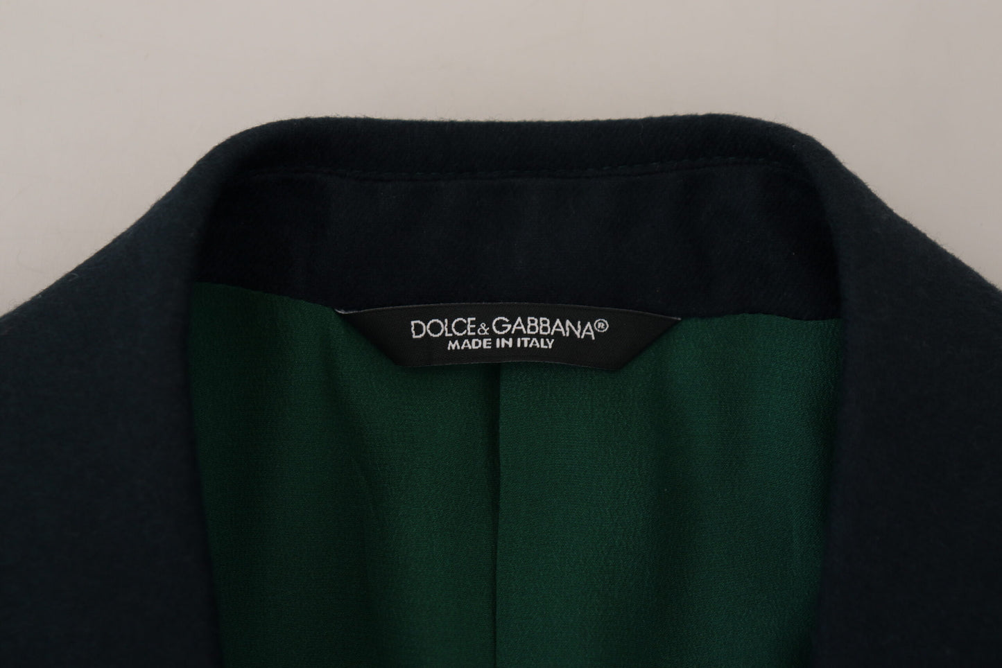 Dolce & Gabbana Blauer doppelreihiger formeller Mantel Blazer