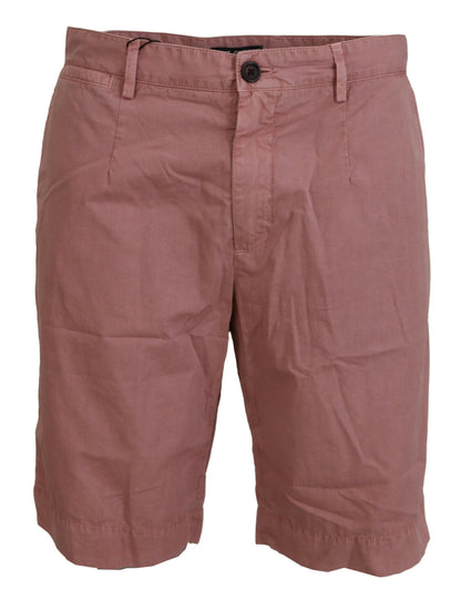 Dolce & Gabbana Rosa Chinos Baumwolle Casual Herren Shorts