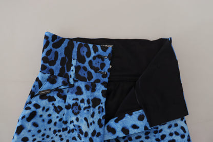 Dolce &amp; Gabbana Elegant High Waist Straight Pants
