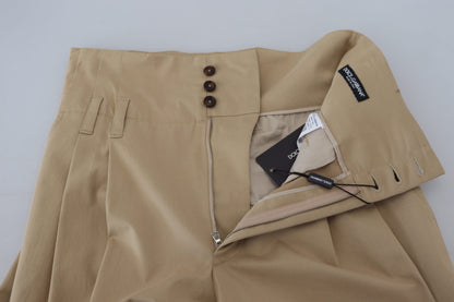 Dolce &amp; Gabbana Elegant tapered high-waisted trousers
