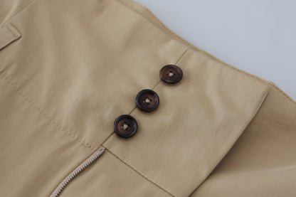 Dolce &amp; Gabbana Elegant tapered high-waisted trousers