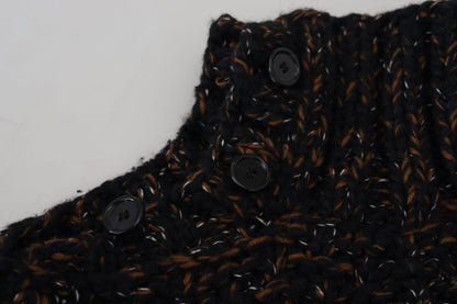 Dolce & Gabbana Brauner Fatto A Mano Rollkragenpullover Pullover